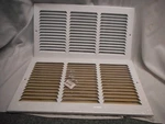Truaire 16 X 8 White Steel 3-WAY Supply Wall Ceiling Vent Cover Grille. Fixed Price $12.00.