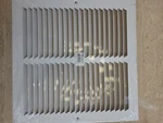 New 4 Pack: Truaire Aluminum Fixed Bar 170 12X12 Register. Fixed Price $70.00.