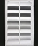 14" X 24" Steel Return Air Grille Hvac For 1" Filter Removable Face Door White. Fixed Price $39.99.