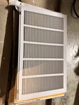 Reliabilt 25X14 Steel White Sidewall/ceiling Filter Grille Open Box. Fixed Price $24.17.