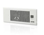 Vevor Register Booster Fan, Fits 4" X 12" Holes, White-nob. Fixed Price $47.99.