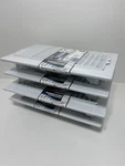 Lot Of 4 New Deflecto Ceiling Registers 12" X 6" RGC126 White Plastic. Fixed Price $49.99.