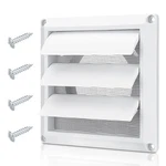 4" Dryer Cover For Exterior Wall Hood Outlet Airflow Vent.... Fixed Price $21.96.
