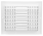 Everbilt 12" Inch X 8" Ceiling/wall Register White 3-WAY Air Deflection. Fixed Price $19.99.