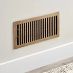 Signature Hardware 485486 4" X 12" Brass Floor Wall Register Antique. Fixed Price $67.00.