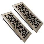 Sanycasa 4X10 Inches Air Floor Vents Register Ease Adjust Flow Savannah D.... Fixed Price $51.52.