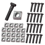 Pack - Wheel Rim Clamp Wedge & Bolt For Lowboy Construction Trailer () 20. Fixed Price $91.65.
