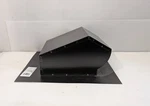 Master Flow Goose Neck Vent Roof Cap 10 In. Black - Partially Detached Grille. Fixed Price $34.90.
