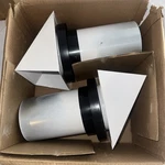 Metal Exterior Vent With Hood Kit (set Of 2) IN2000 By Broan-nutone V1607100. Fixed Price $29.99.