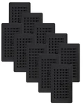 Decor Grates PL408-BLK-10 Louvered Plastic Floor 4X8 Inches, Black Finish. Fixed Price $99.68.