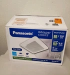 Panasonic Whisperchoice Dc 80/110 Cfm Ceiling Bathroom Exhaust Fan RG-C811A. Fixed Price $88.99.