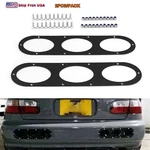 2 Universal Car Auto Rear Bumper Race Air Diversion Diffuser Panels Kit Black. Fixed Price $18.99.