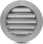 Fresh Speed 5 Inch Grey Round Metal Dryer Vent Cover Flat Louver With Fly Mesh. Fixed Price $19.99.