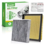Engine+cabin Air Filters (all Only Fit Hybrid, Not Gas!) For 2016-2018 To.... Fixed Price $55.20.