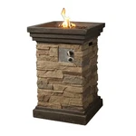 Northlight 29.25" Classic Stone Column Style Gas Fire Pit. Fixed Price $322.49.