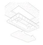 Fittes Flush Vent Luxe 4-INCH 10-INCH DWALL4X10SWH. Fixed Price $58.18.