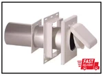 No Pest Vent 4 In. J Block Wide-mount Dual Door Wall White. Fixed Price $20.38.
