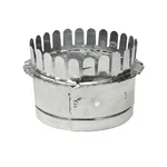 Starting Collar 18 Galvanized Steel Hvac Duct Transition Flex Pipe Plenum. Fixed Price $28.55.