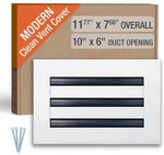 Fa-star Clean Modern Ac Vent Cover 10 X 6 (duct Opening Cutout) Decorative.... Fixed Price $29.50.