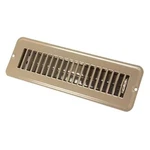 Jr Products 02-28915 2" X 10" Brown Metal Dampered Floor Register. Fixed Price $18.28.