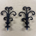 Robert Allen Cast Iron 1-1/2 Drapery Rod Finials Set Of. Fixed Price $24.99.
