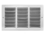 Everbilt 14 In. X 8 Steel Wall / Ceiling Return Air Grille White. Fixed Price $17.03.