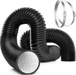 Vivosun 4" 6" 8" Aluminum Air Ducting Tube Dryer Vent Hose 4-LAYER W/ Clamps. Fixed Price $13.49.