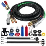 15FT 3 Semi Truck Air Lines Kit Hose With 16" And 20" Tender S.... Fixed Price $197.18.