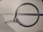 Nordfab Duct Clamp, 12 In Dia, Galvanized Steel, 22 Ga, Usa. Fixed Price $25.25.