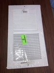 Hart & Cooley 661 Series 12" X 6" White Ceiling Or Sidewall Register. Fixed Price $18.00.