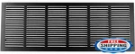 Hvac Premium 30'' X 10'' Flat Steel Return Air Grille Vent Duct Cover Black. Fixed Price $88.70.