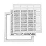 Return Air Filter Grille, Fits W20 X H20IN Duct Opening Size, Included,. Fixed Price $78.54.