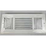 Proselect 12X4 Hvac Vent Register Grille White Steel 3 Way Wall Ceiling Cover. Fixed Price $12.30.
