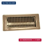 Danco 4-INCH X 10-INCH Steel Floor Register With 1-5/16 Drop, Brown, 1-PACK. Fixed Price $19.62.