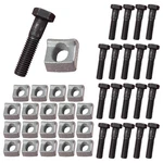 A.a Pack - Wheel Rim Clamp Wedge & Bolt For Lowboy Construction Trailer (20). Fixed Price $105.30.