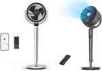 Smart 43" Wi-fi Pedestal Fan With Alexa, 80FT Air Circulator & Remote Control. Fixed Price $356.99.