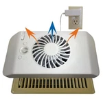 Suncourt EZ8 Quiet Register Booster Fan Equalizer Heating Cooling 8-SPEED White. Fixed Price $80.18.