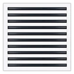 20X20 Modern Ac Vent Cover - Decorative White Air Standard Linear Slot Di. Fixed Price $229.99.