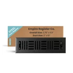 Empire Vent Cover 2X10 Inches Floor Register, Heavy Duty Walkable.... Fixed Price $26.70.