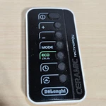 Genuine Delonghi Remote Control For Ceramic Technology Heater Fan DCH7093ER. Fixed Price $14.95.