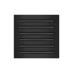 12X12 Modern Vent Cover - Decorative Black Air Standard Linear Slot.... Fixed Price $127.04.