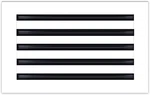 Buildmart New White 16X10 Decorative Air Vent Ac Cover Linear Slot Diffuser. Fixed Price $49.99.