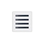 Buildmart 8X8 Air Vent Cover Drywall Mud-in White Line. Fixed Price $49.99.