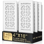 4X10 Floor Register Vent Heavy Duty Walkable Covers For Ho.... Fixed Price $61.05.