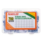 Panmiled 35 Values 700 Pieces Aluminum Electrolytic Capacitor Assortment Kit 0.1. Fixed Price $33.54.