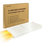 Hometu Sideways Floor Air Vent Extender For (low Height), Off-white. Fixed Price $70.76.
