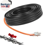Heat Tape For Water Pipes Roof & Gutter Snow De-icing Cable 30 Feet 5 Watts. Fixed Price $64.71.