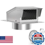 Ltseame Stainless Steel 6INCH Roof Kit, Removable Vent, Bathroom Exhau. Fixed Price $79.87.