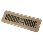 Jr Products 02-28915 Dampered Floor Register 2" X 10", Brown. Fixed Price $22.67.