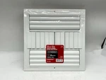 Everbilt 12 In. X 4-WAY Aluminum Adjustable Curved Blade Wall/ceiling Reg. Fixed Price $35.99.